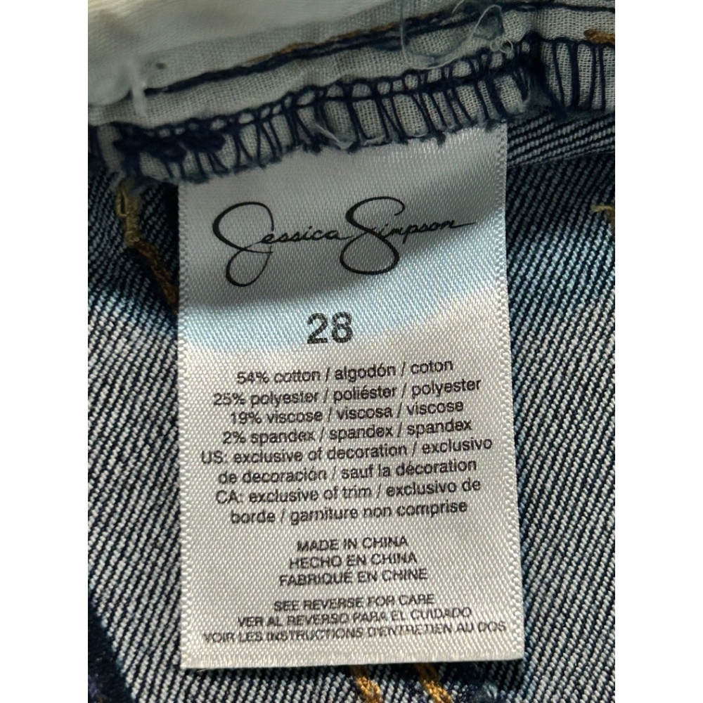 New with Tags Jessica Simpson Adored High Rise Flare Jeans, Size 28 - Picture 7 of 9